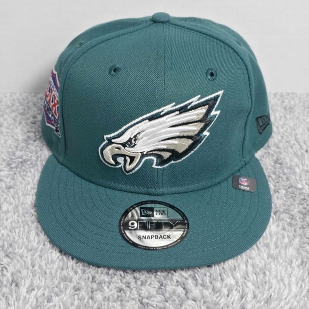 New Era 9FIFTY Philadelphia Eagles Super Bowl LIX Champions Snapback Hat Cap NFL